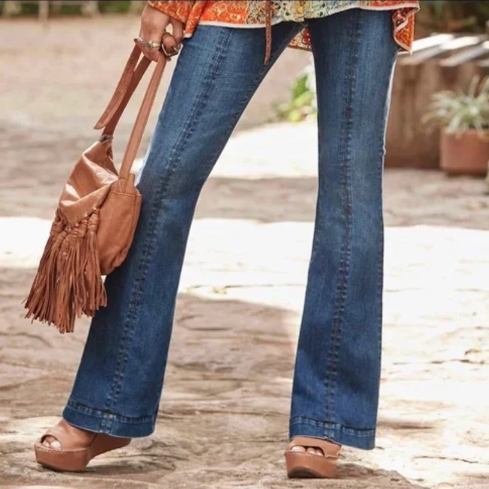 Driftwood Kelly Front Seam Bootcut Jeans- Excellent Condition!